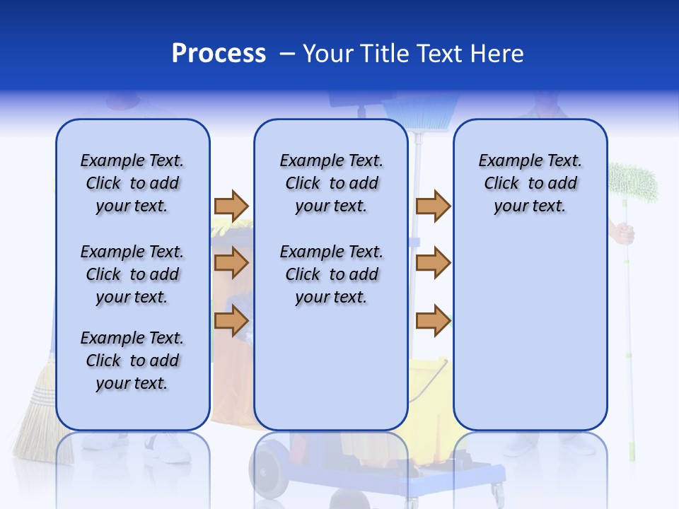 Cleaning Brush Mess PowerPoint Template