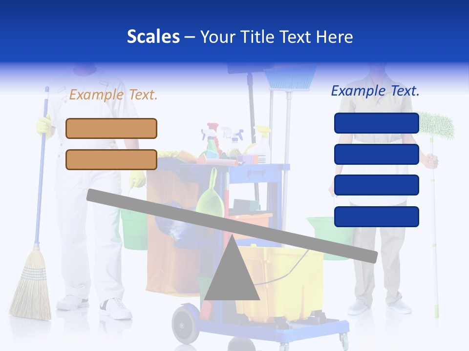 Cleaning Brush Mess PowerPoint Template