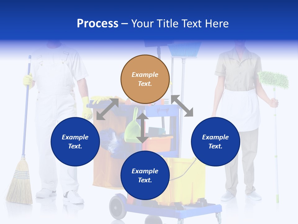 Cleaning Brush Mess PowerPoint Template