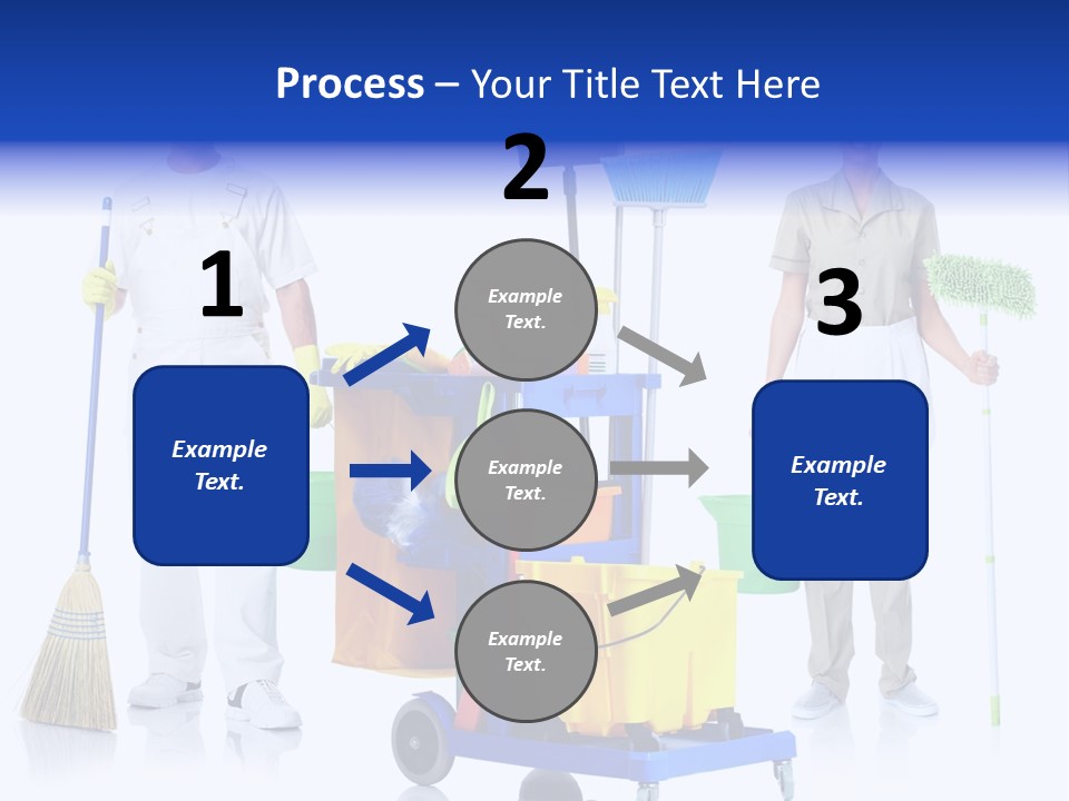 Cleaning Brush Mess PowerPoint Template