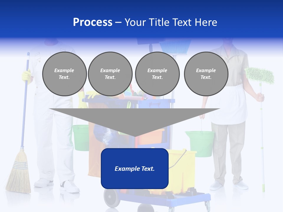 Cleaning Brush Mess PowerPoint Template