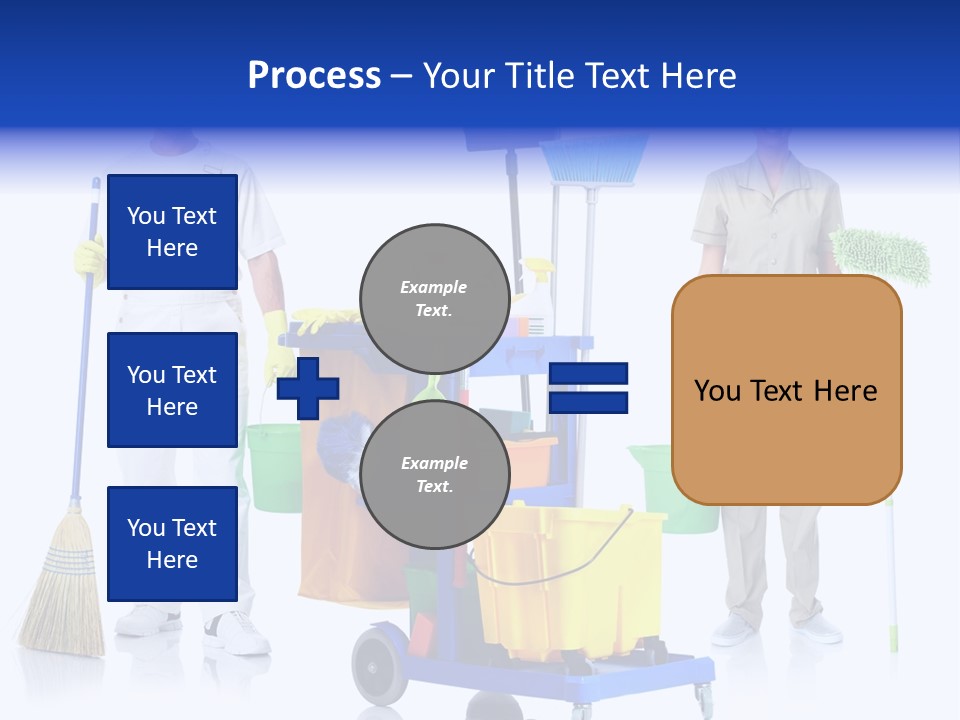 Cleaning Brush Mess PowerPoint Template
