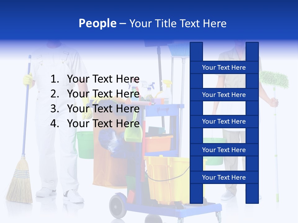 Cleaning Brush Mess PowerPoint Template