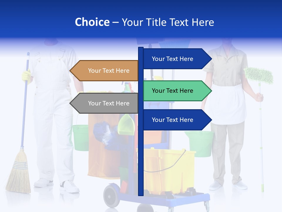 Cleaning Brush Mess PowerPoint Template