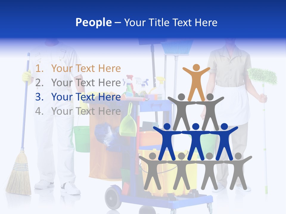 Cleaning Brush Mess PowerPoint Template