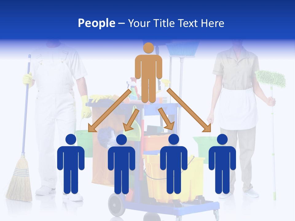 Cleaning Brush Mess PowerPoint Template