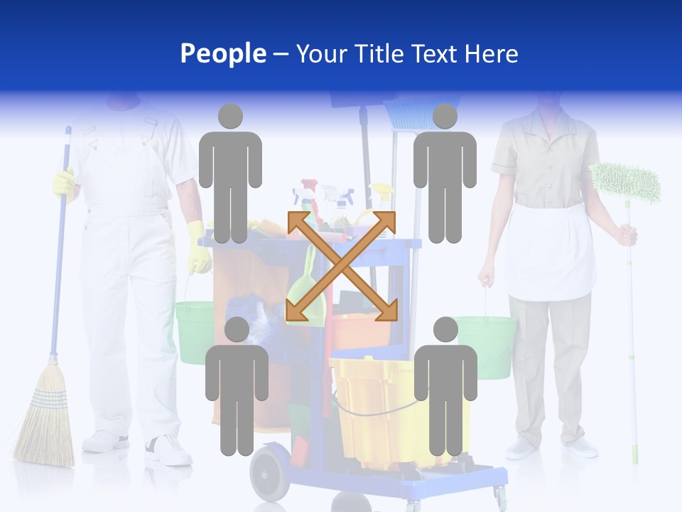 Cleaning Brush Mess PowerPoint Template