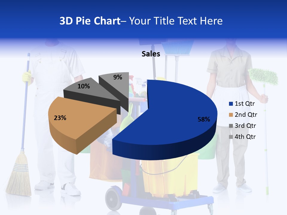 Cleaning Brush Mess PowerPoint Template