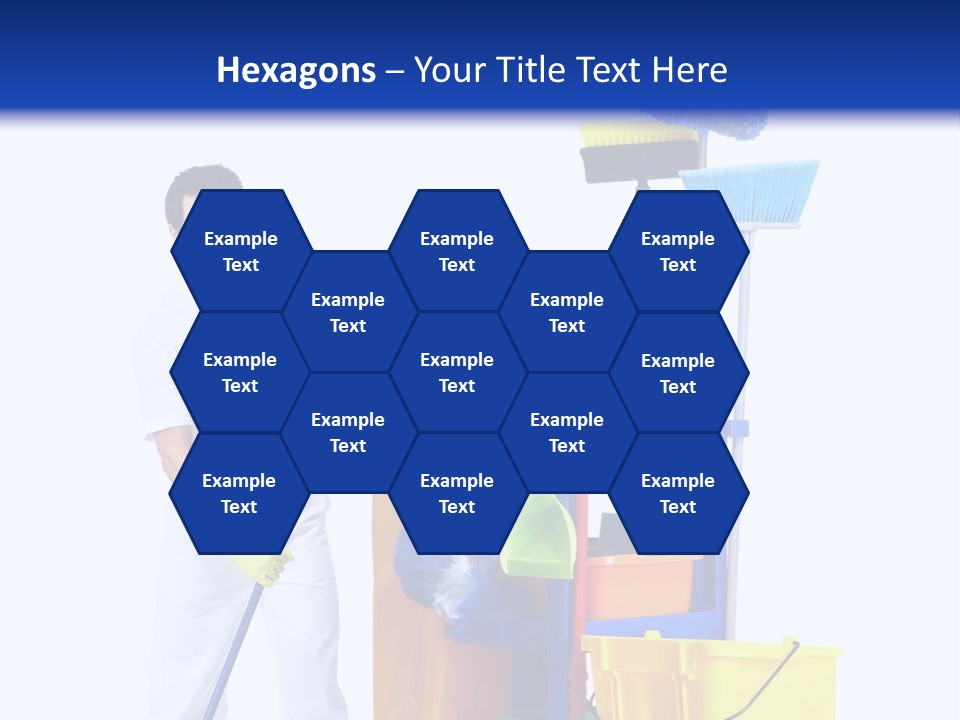 Apron Brush Housework PowerPoint Template