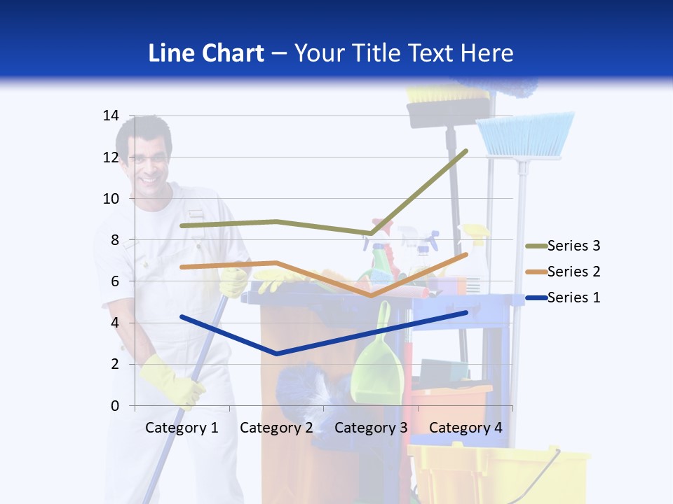 Apron Brush Housework PowerPoint Template