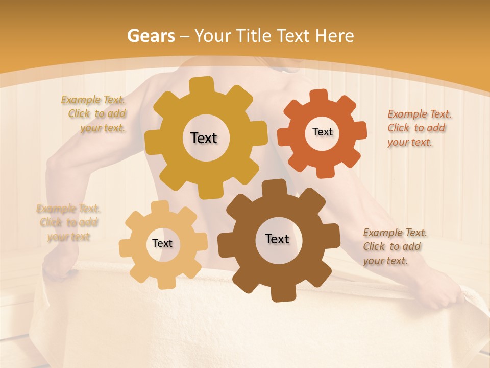 Indoors Person Hot PowerPoint Template