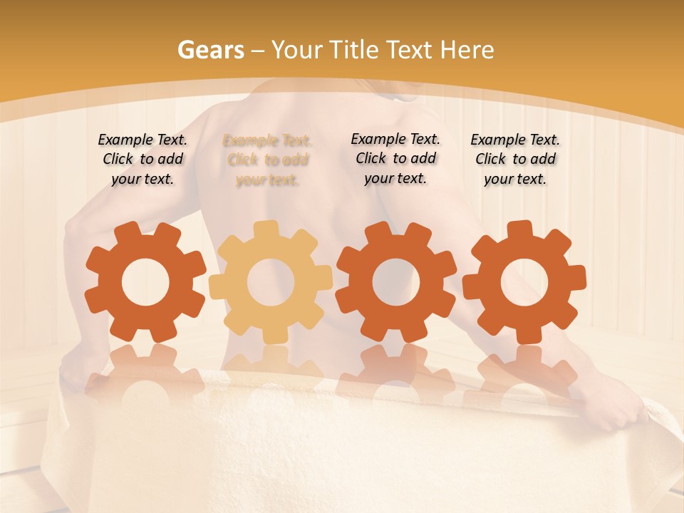 Indoors Person Hot PowerPoint Template