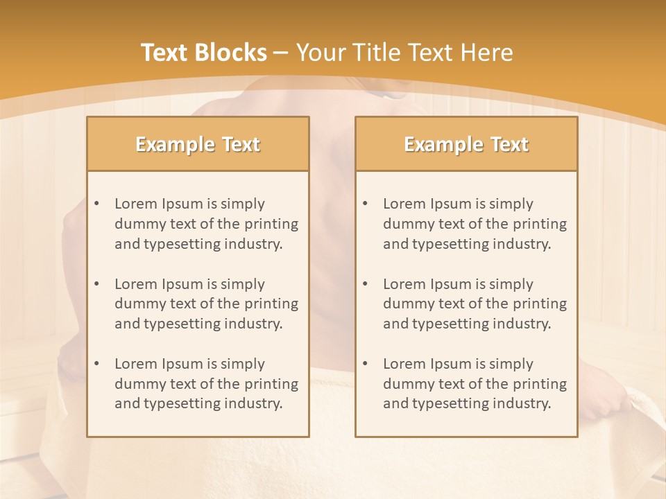 Indoors Person Hot PowerPoint Template