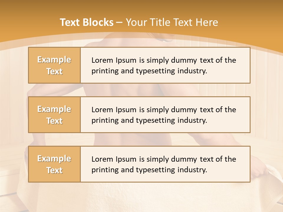 Indoors Person Hot PowerPoint Template