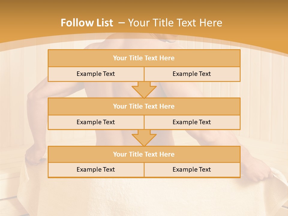 Indoors Person Hot PowerPoint Template
