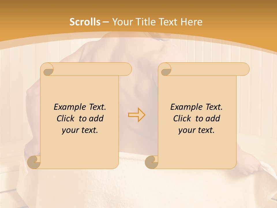 Indoors Person Hot PowerPoint Template