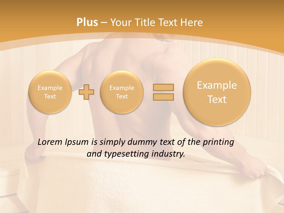 Indoors Person Hot PowerPoint Template