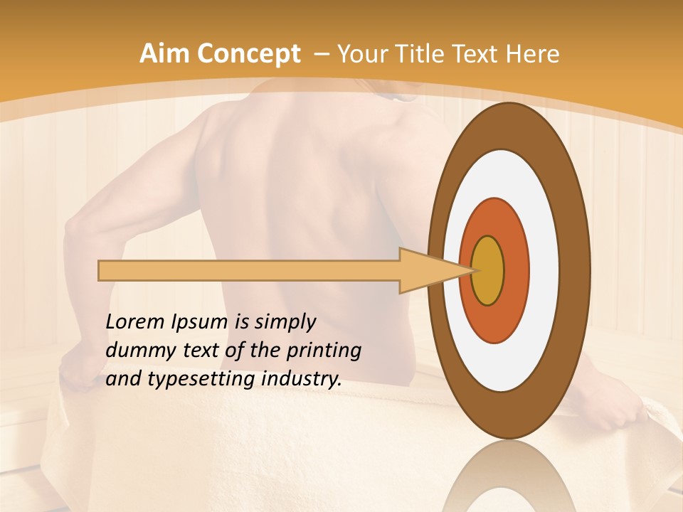 Indoors Person Hot PowerPoint Template