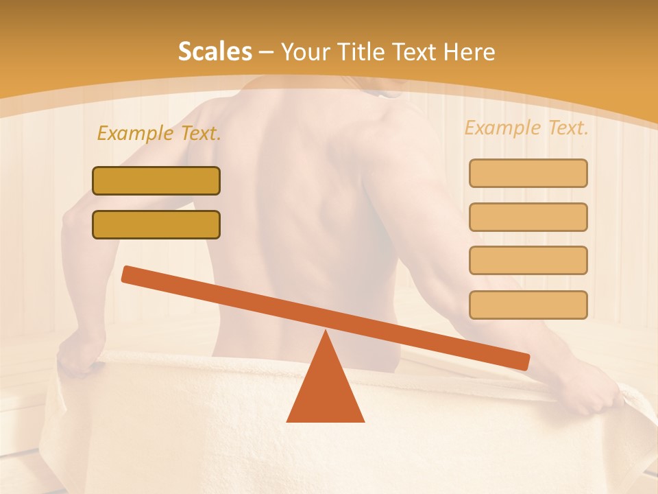 Indoors Person Hot PowerPoint Template