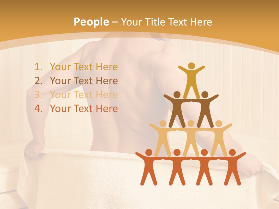 Indoors Person Hot PowerPoint Template