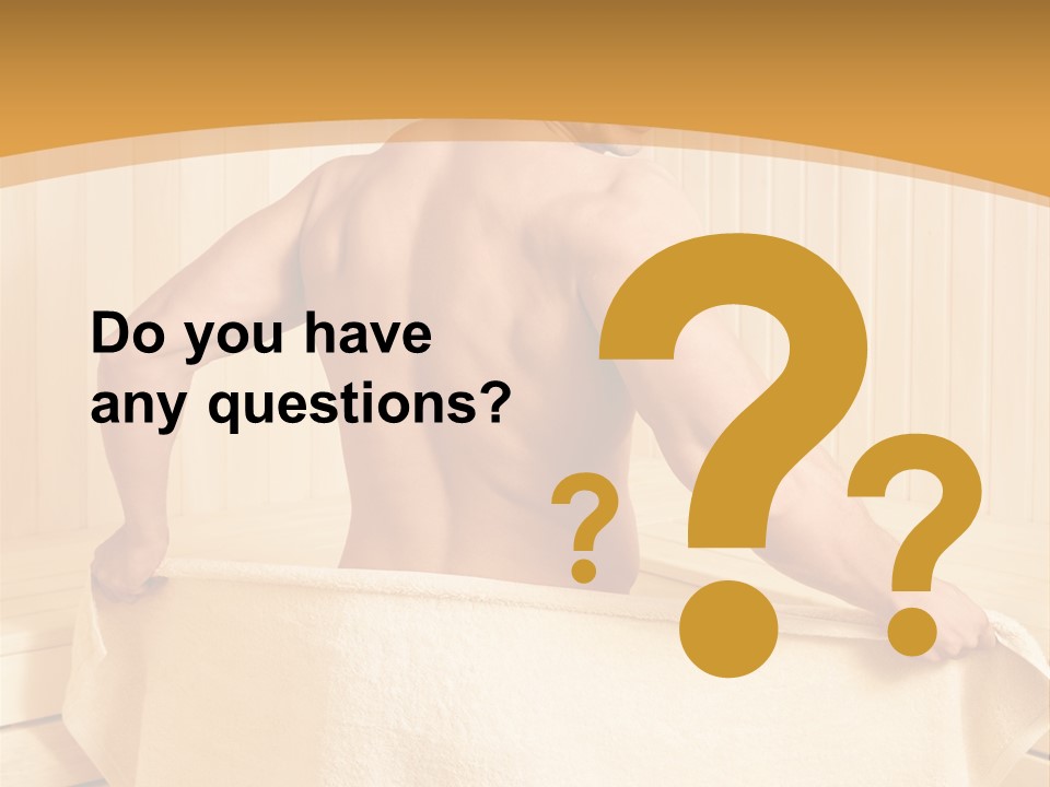 Indoors Person Hot PowerPoint Template