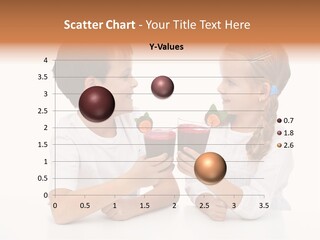 Caucasian People Carrot PowerPoint Template