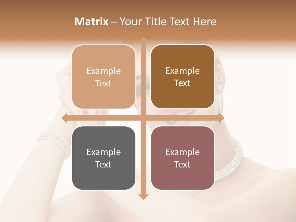 Make Up Shoulders Only PowerPoint Template