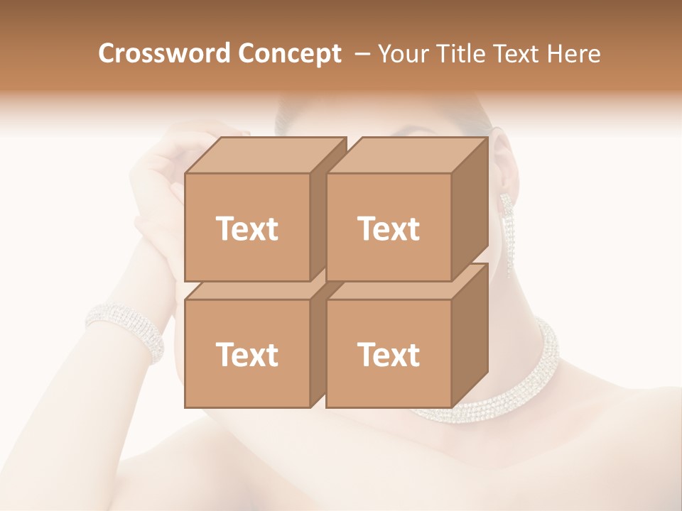 Make Up Shoulders Only PowerPoint Template