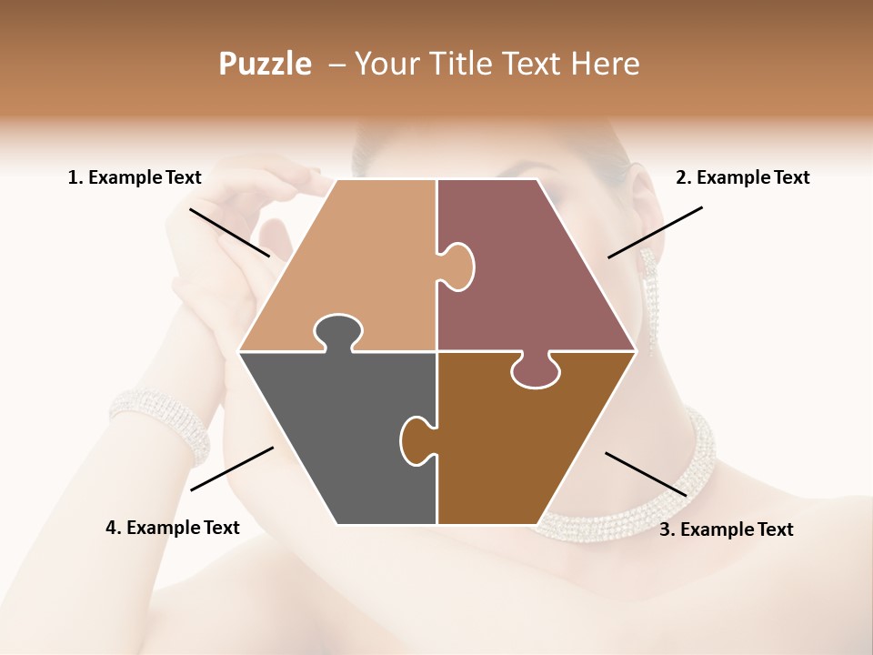 Make Up Shoulders Only PowerPoint Template