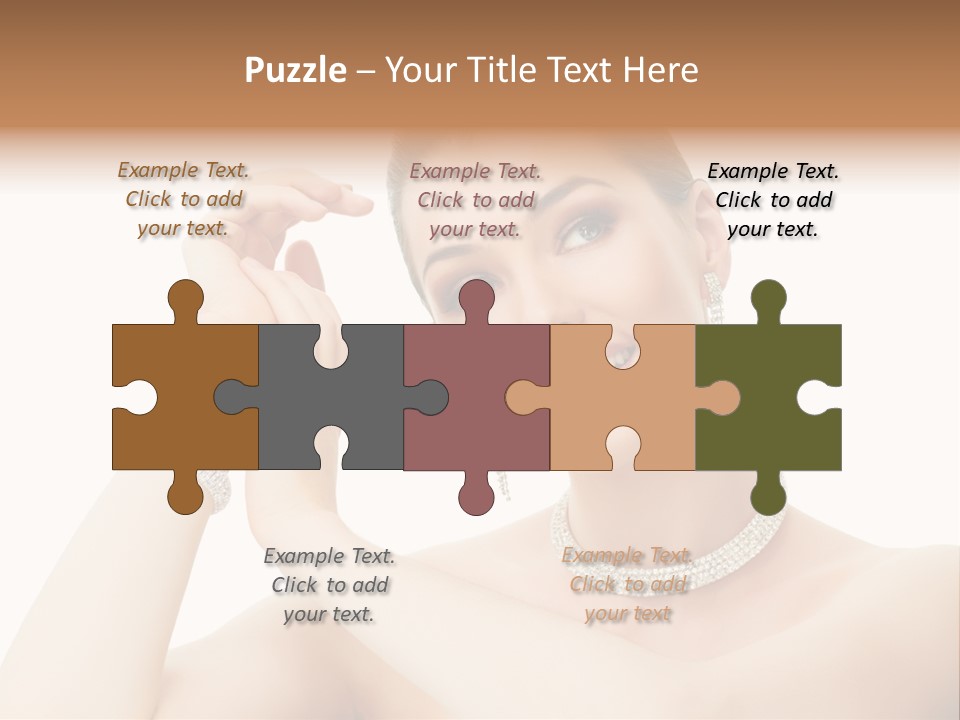 Make Up Shoulders Only PowerPoint Template