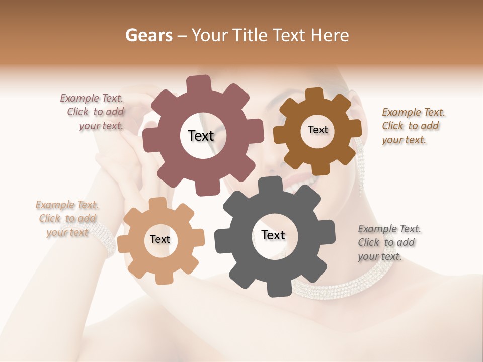 Make Up Shoulders Only PowerPoint Template