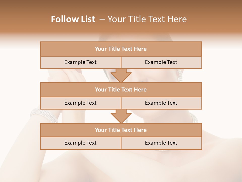 Make Up Shoulders Only PowerPoint Template