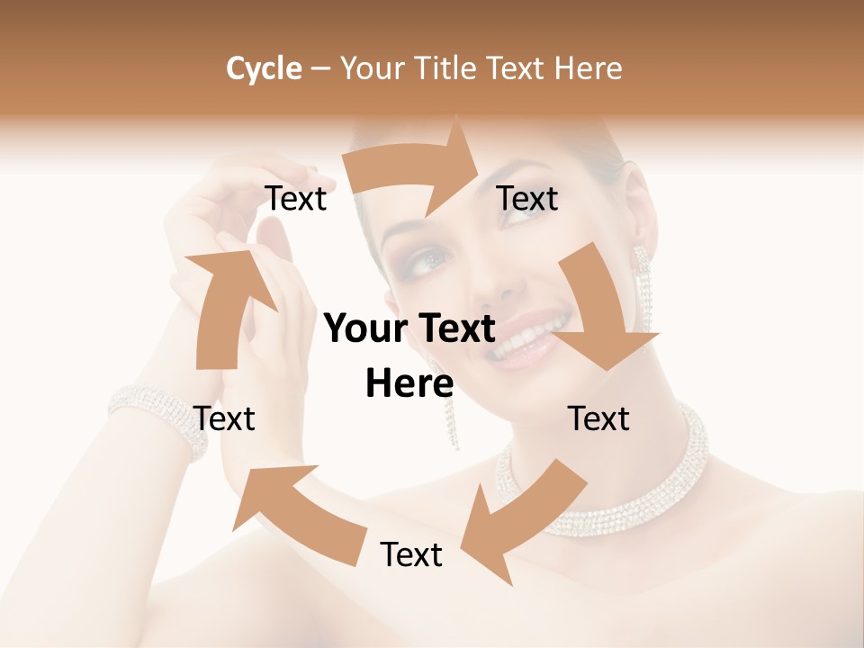 Make Up Shoulders Only PowerPoint Template