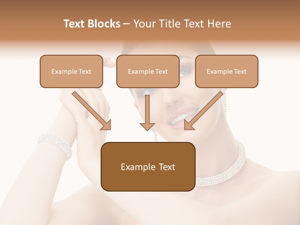 Make Up Shoulders Only PowerPoint Template