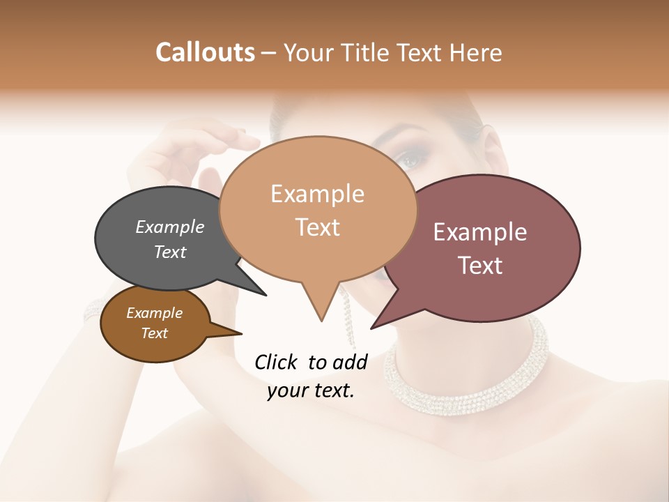 Make Up Shoulders Only PowerPoint Template