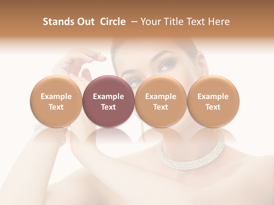 Make Up Shoulders Only PowerPoint Template