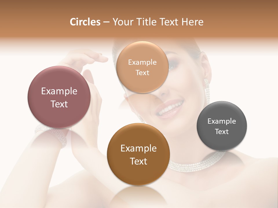 Make Up Shoulders Only PowerPoint Template