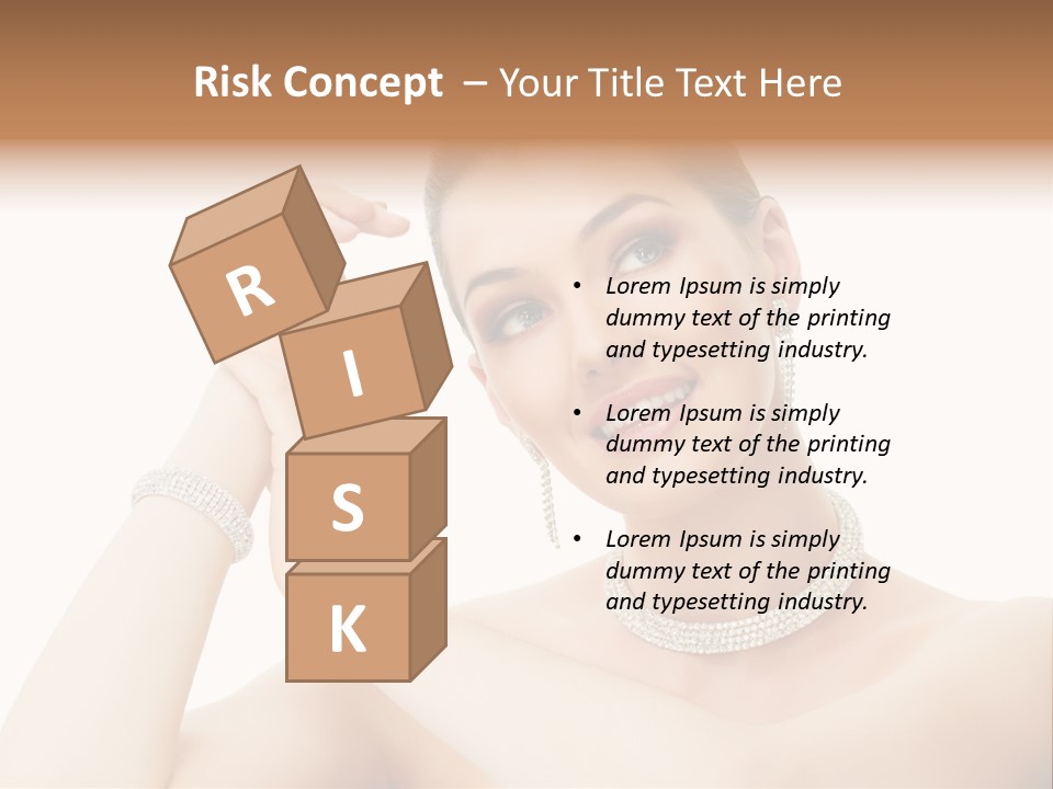 Make Up Shoulders Only PowerPoint Template