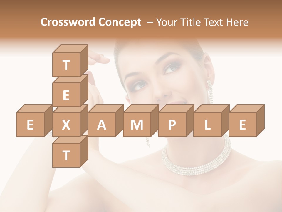 Make Up Shoulders Only PowerPoint Template