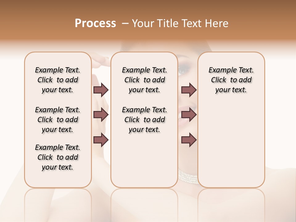 Make Up Shoulders Only PowerPoint Template
