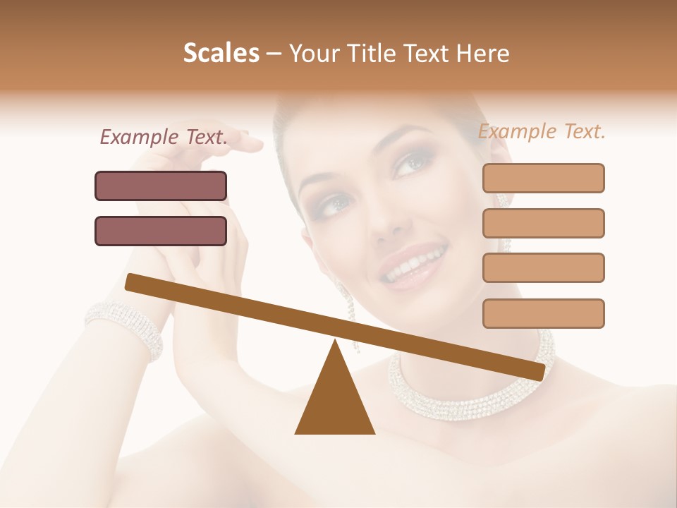Make Up Shoulders Only PowerPoint Template