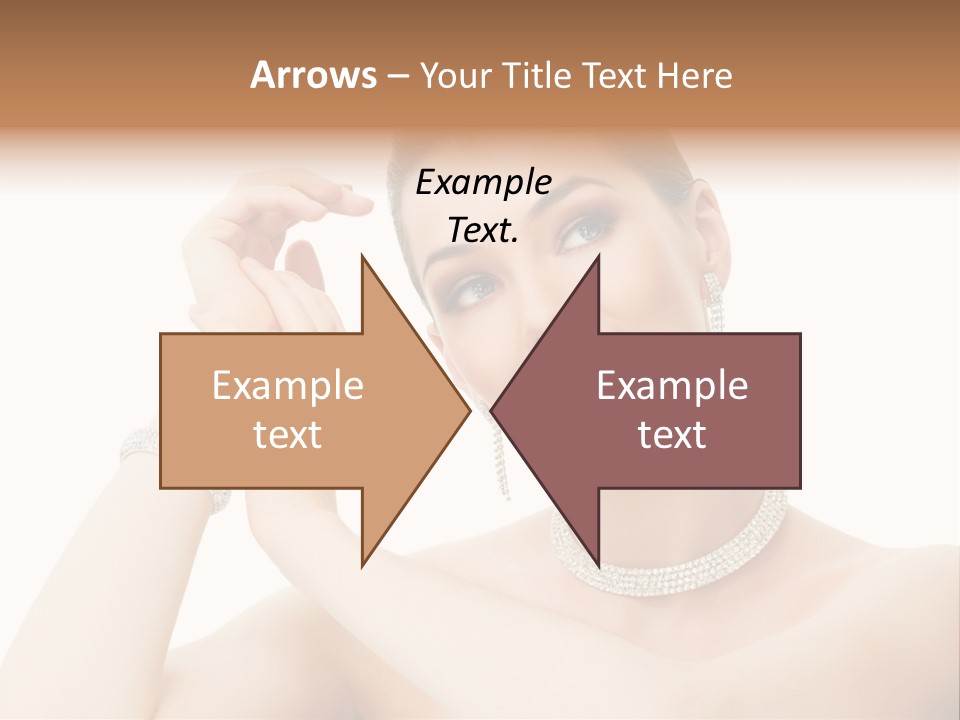 Make Up Shoulders Only PowerPoint Template