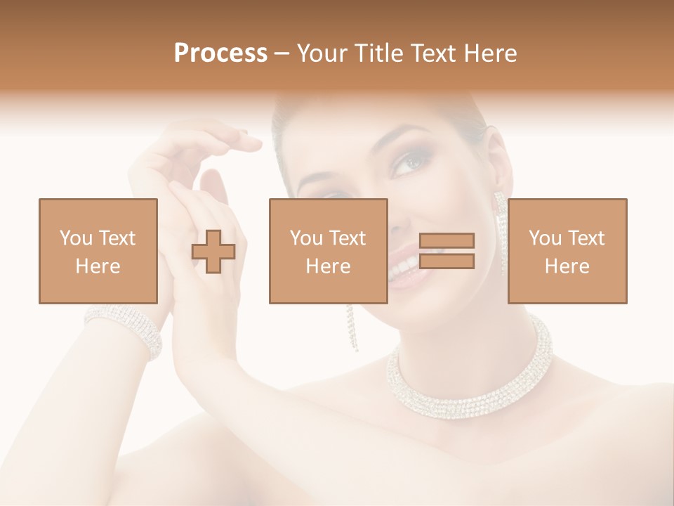 Make Up Shoulders Only PowerPoint Template