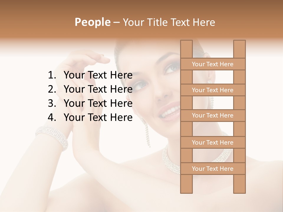 Make Up Shoulders Only PowerPoint Template