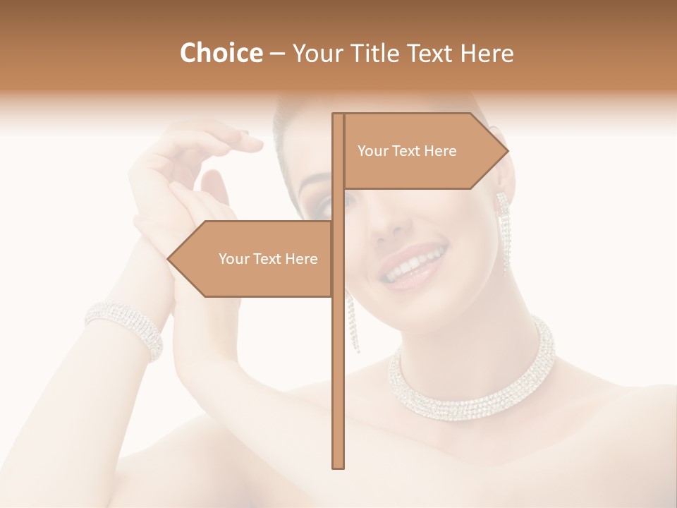 Make Up Shoulders Only PowerPoint Template