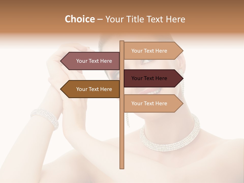 Make Up Shoulders Only PowerPoint Template