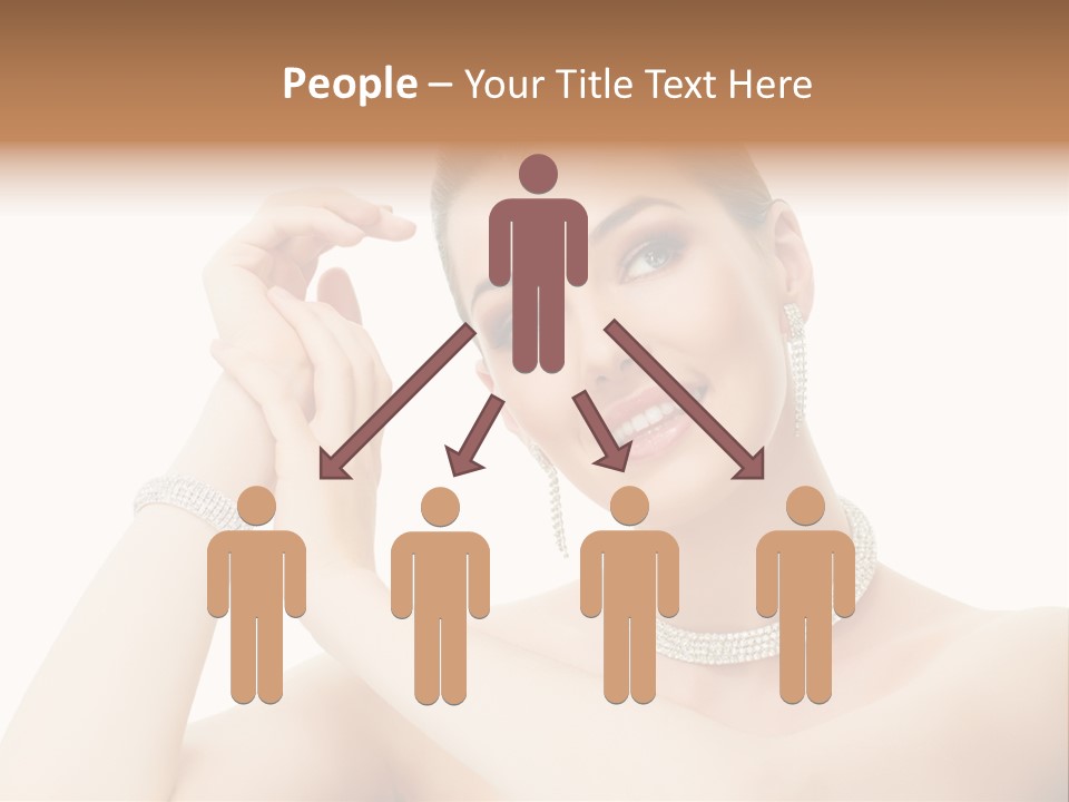 Make Up Shoulders Only PowerPoint Template