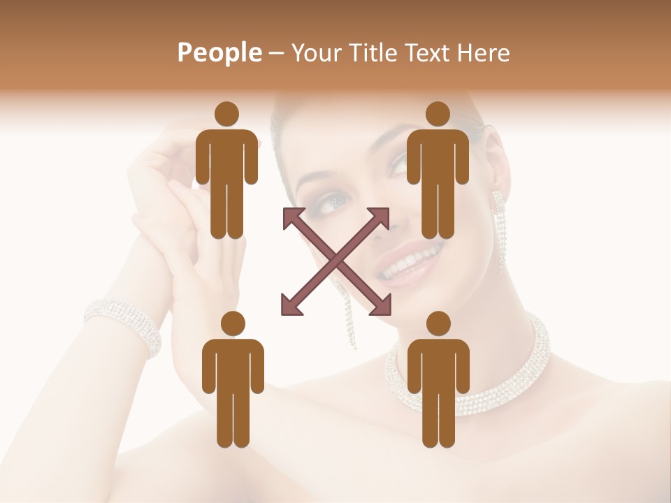 Make Up Shoulders Only PowerPoint Template