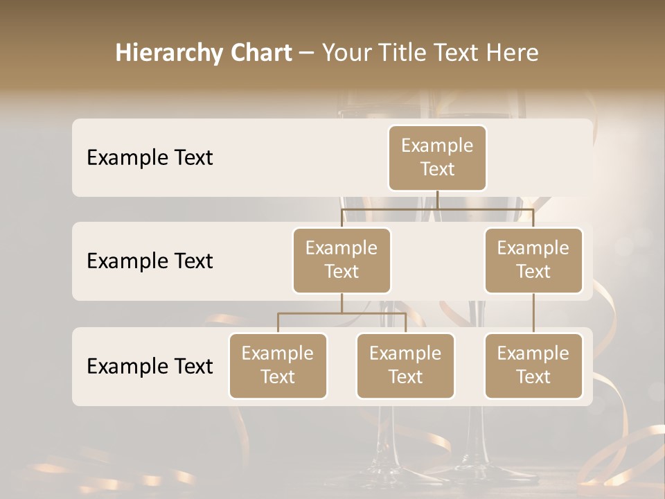 Bottle Wineglass Celebrate PowerPoint Template
