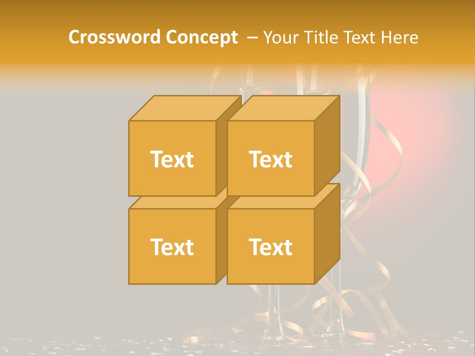 Ball Red Wine PowerPoint Template